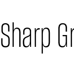 Sharp Grotesk Light