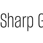 Sharp Grotesk Light