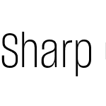 Sharp Grotesk Light