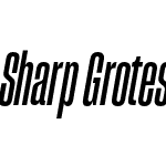 Sharp Grotesk Semibold Italic