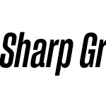 Sharp Grotesk Semibold Italic