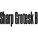 Sharp Grotesk Bold