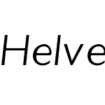 Helvetica Neue