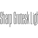 Sharp Grotesk Light