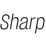 Sharp Grotesk Light Italic