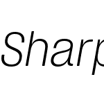 Sharp Grotesk Light Italic