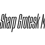 Sharp Grotesk Medium Italic