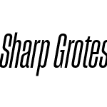 Sharp Grotesk Medium Italic