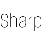 Sharp Grotesk Thin