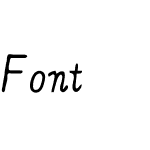 Font