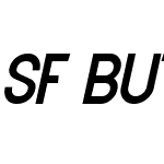 SF Buttacup Lettering