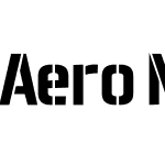 Aero Matics Stencil