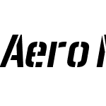 Aero Matics Stencil