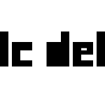 LC Deltarune (Fake Deltarune Logo Font)