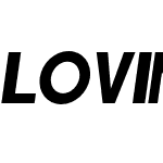 LOVINA Sans Serif