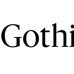 Gothia Serif