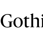 Gothia Serif