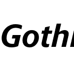 Gothia Sans