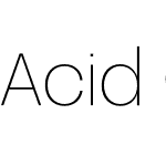 Acid Grotesk