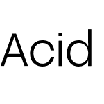 Acid Grotesk