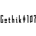 Gothik#107
