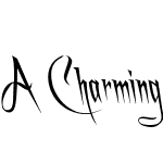 A Charming Font Leftleaning