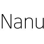 NanumSquare Light