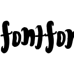 FontForTheDumped