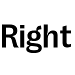 Right Grotesk