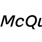 McQueen Grotesk