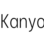 Kanyon Condensed