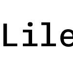 Lilex Nerd Font Mono