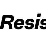 Resist Sans Display