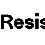 Resist Sans Text