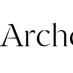 Archeron Pro Stencil