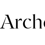 Archeron Pro Stencil