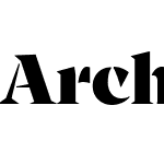 Archeron Pro Stencil