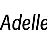 Adelle Sans Condensed