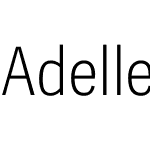 Adelle Sans Condensed
