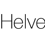 Helvetica Neue