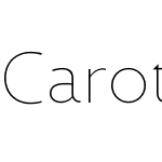 Carot Sans