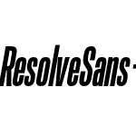 Resolve Sans