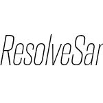 Resolve Sans