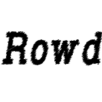 Rowdy Typemachine