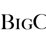 BigCaslon