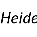 HeidelbergGothicTab