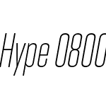 Hype 0800