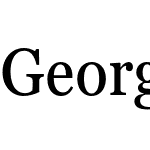 Georgia Pro Condensed