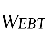 Webtype Web Use Only