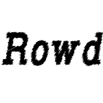 Rowdy Typemachine